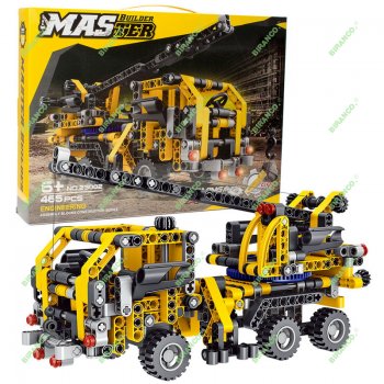Crane Truck Building Kit - 465 pieces